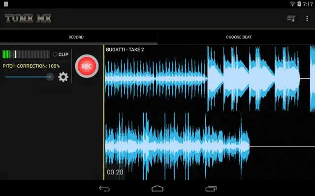 Tune Me android App screenshot 8